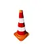 Ri-Traffic Cône de signalisation 50 cm en une pièce