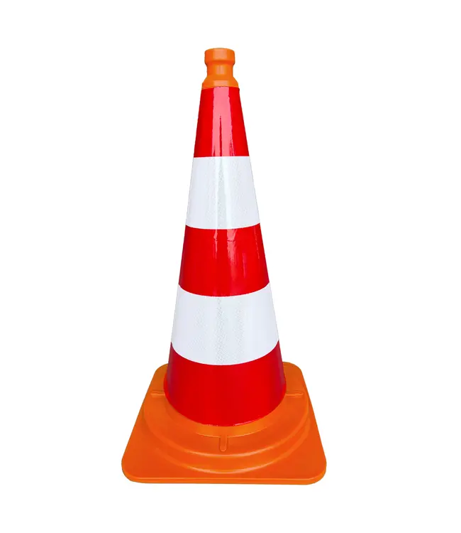 Ri-Traffic Cône de signalisation 75 cm en une pièce