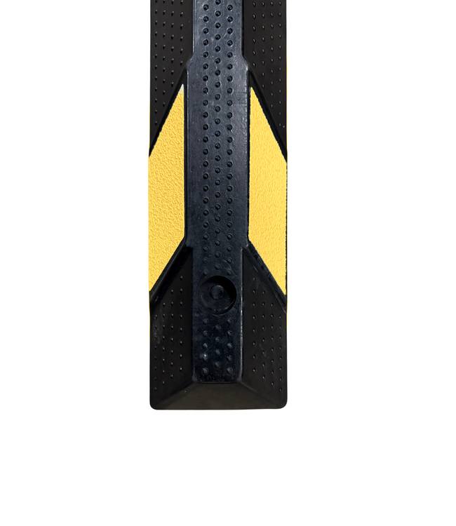 MAX Parking separator rubber 90 cm - black / yellow