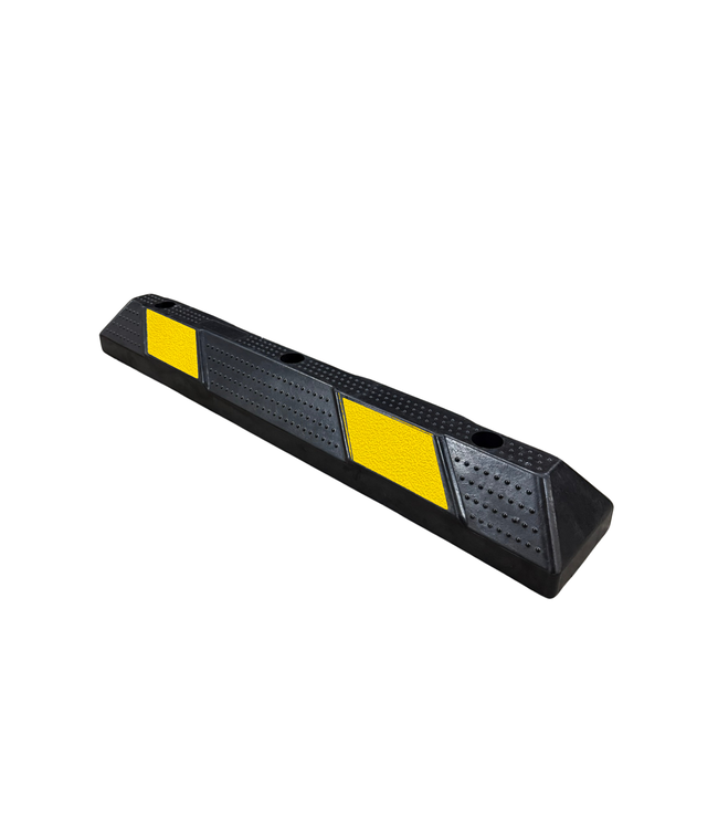 MAX Parking separator rubber 90 cm - black / yellow