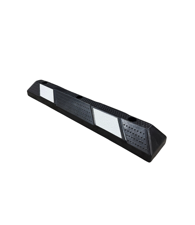 MAX Butée de parking - 90 cm - noir / blanc