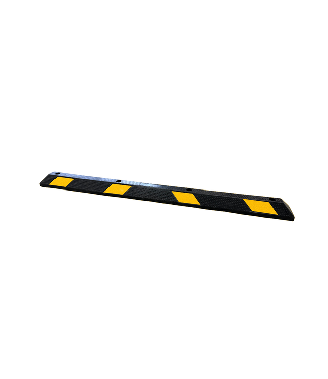 MAX Parking separator rubber 183 cm length, yellow reflection