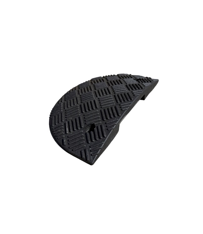 MAX Temposchwelle element - Endstück SCHWARZ - Höhe 5 cm