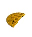 MAX Ralentisseur vitesse modulaire embout 1/2 rond jaune - H 50 mm