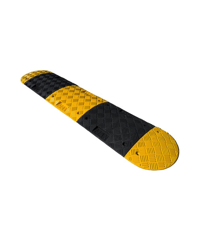 MAX Reductor de velocidad de PVC reciclado - pieza central amarilla - altura 5 cm