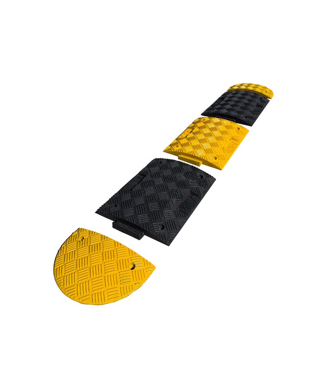 MAX Reductor de velocidad de PVC reciclado de 5 cm de altura (JUEGOS COMPLETOS)