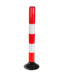 Ri-Traffic FlexPin afzetpaal 100 cm – Rood/wit, flexibel en reflecterend