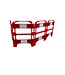 FENZO Barrera plegable FENZO roja con bandas reflectantes – Set de 4 paneles