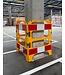 FENZO Foldable Pedestrian Safety Barrier yellow