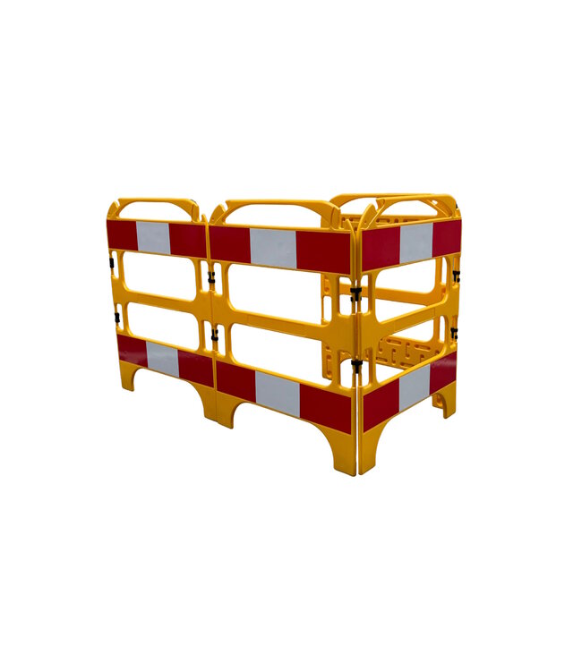 FENZO Barrière de regard en plastique jaune