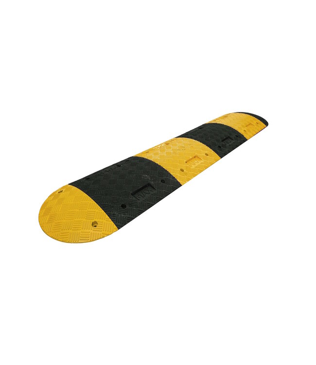 MAX Ralentisseur voie parking - Kit complet jaune et noir - Hauteur 70 mm