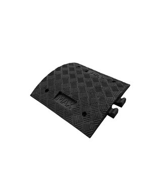 MAX Reductor de velocidad - pieza central NEGRA - altura 7 cm