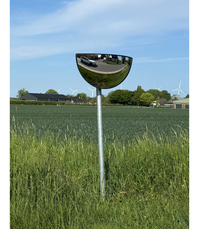 Ri-Traffic 180° Observation Mirror – Ideal for T-Junctions and Industrial Safety