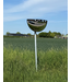 Ri-Traffic 180° Observation Mirror – Ideal for T-Junctions and Industrial Safety
