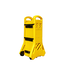 FENZO Mobile Plastic Expandable Barrier on Wheels – 4 Metres