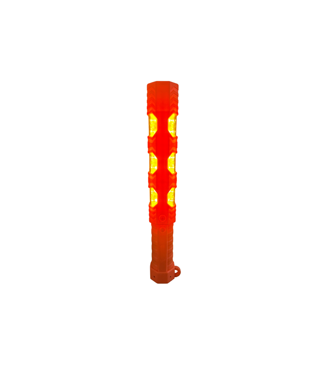 Ri-Traffic Lámpara reguladora de tráfico XL LED naranja