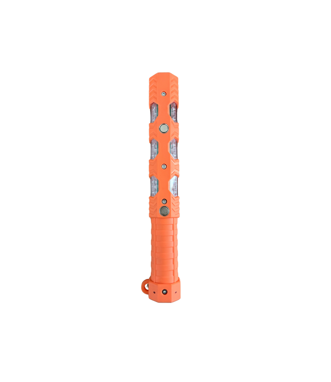 Ri-Traffic Lámpara reguladora de tráfico XL LED naranja