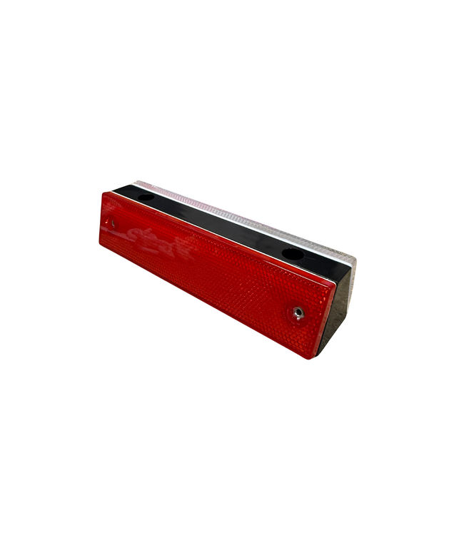 Ri-Traffic Geleiderail - Barrier reflector rood/wit dubbelzijdig