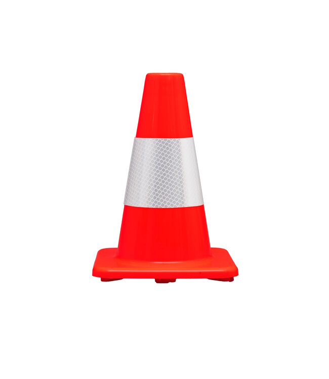 Ri-Traffic Traffic cone 30 cm with 1 reflective band