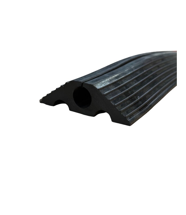 Ri-Traffic Rubber Roll-Up Cable Protector – 10 metres, 1 channel (20 mm)
