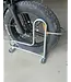 Ri-Traffic Aparcabicicletas para fat bikes con soporte extra ancho de 12 cm