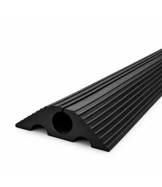 Ri-Traffic Protector de cables enrollable de caucho – 10 metros – 1 canal (20 mm)