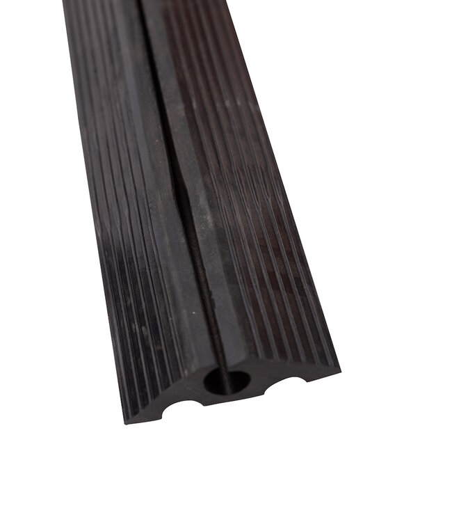 Ri-Traffic Protector de cables enrollable de caucho – 10 metros – 1 canal de 20 mm