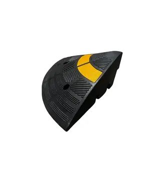 Ri-Traffic Rampe en caoutchouc de 15 cm de hauteur - Pièce d'angle