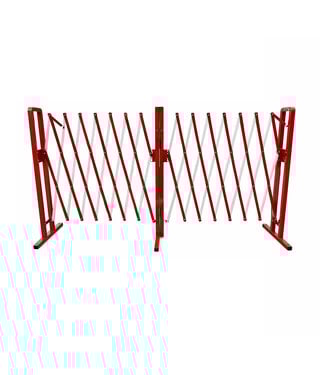 Strellis Schaarhek XL – Stalen vouwhek rood/wit