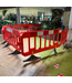FENZO Plastic Barrier Fence 200 x 100 cm - Orange