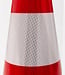 CONEX Cône de signalisation 75 cm en une pièce