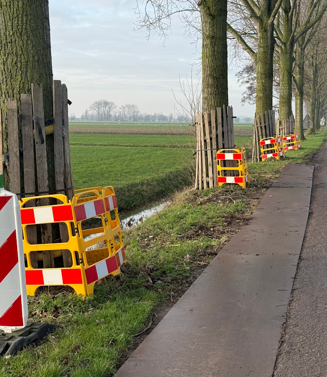 FENZO Vouwhek KUNSTSTOF geel