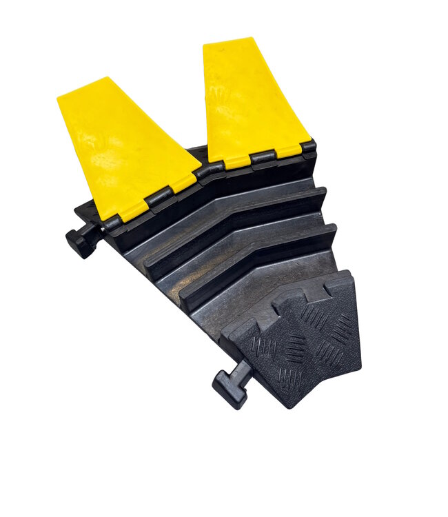 MAX Passe câble - pièce d'angle - 3 canaux