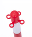 Ri-Traffic Chain post with solid base - red / white