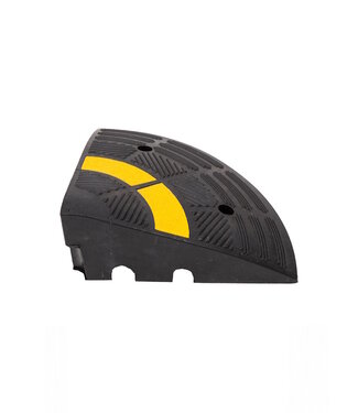 Ri-Traffic Kerb ramp rubber height 15 cm - corner piece