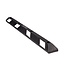 MAX Parking separator rubber 183 cm length, white reflection