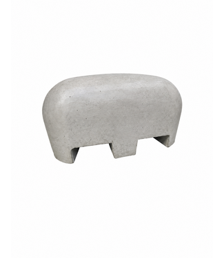 Ri-Traffic Beton-Absperrblock Grau