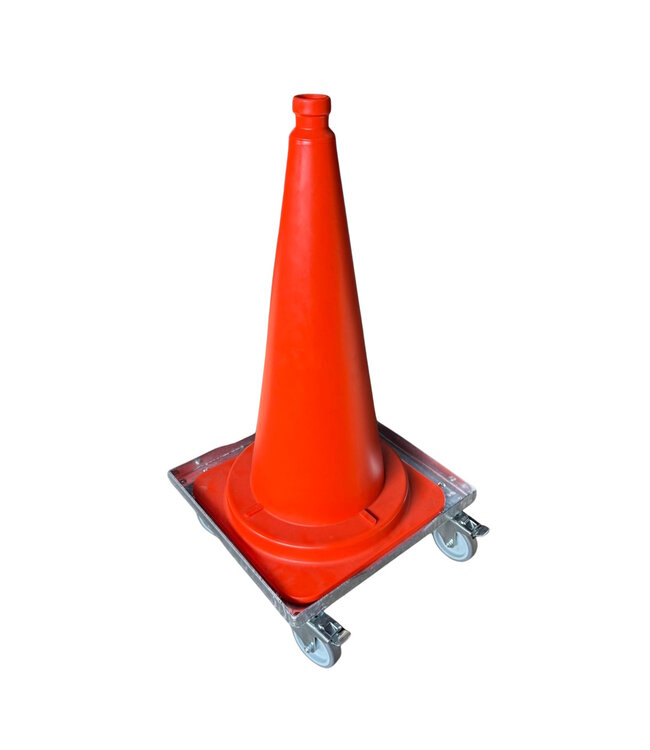 Ri-Traffic Carro para conos de tráfico con base pesada – sin asa