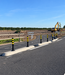 FLEXGUARD Flexible Traffic Post 75 cm – Black with 3 Reflective Yellow Bands