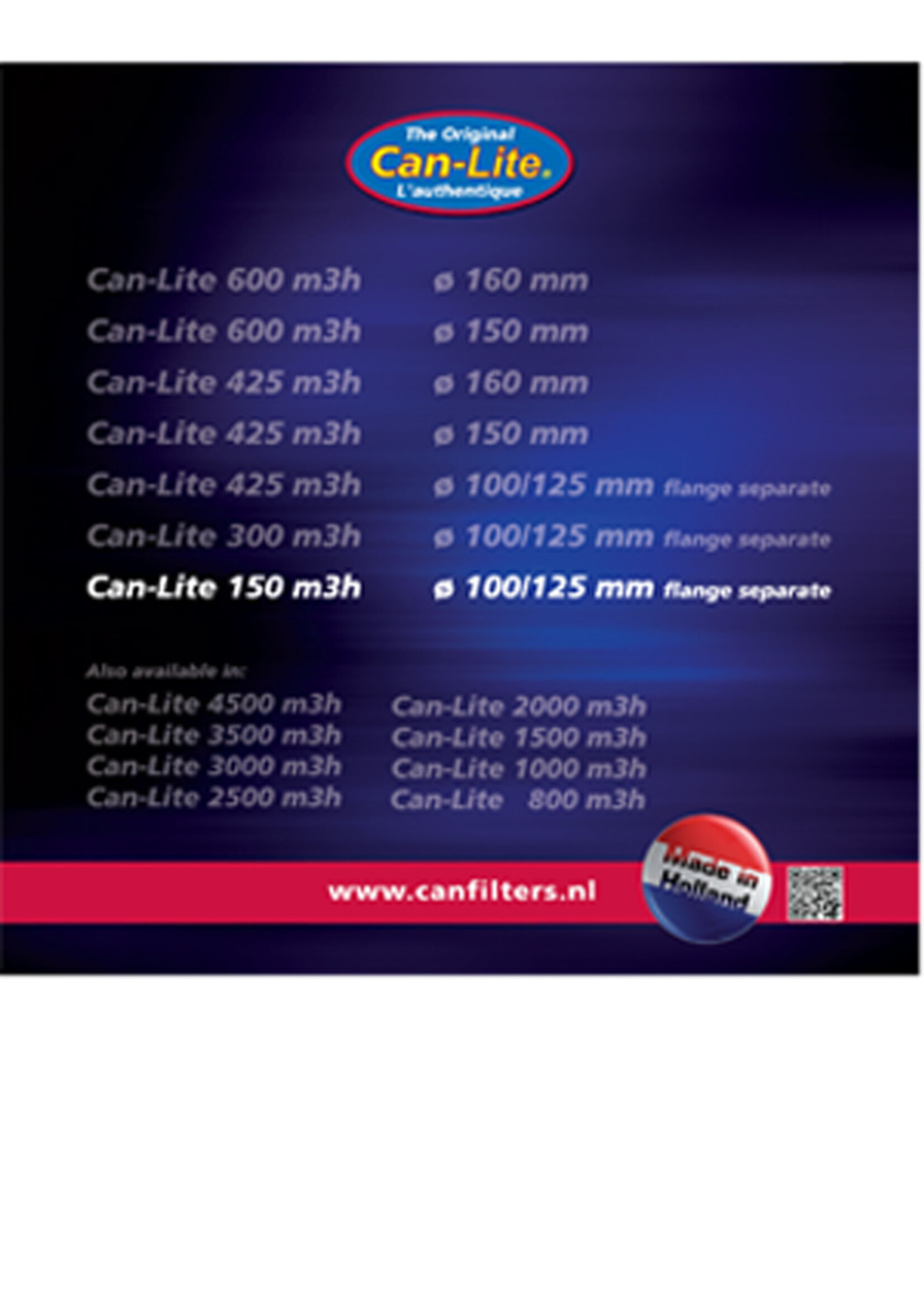 CAN CAN LITE FILTER 150PL