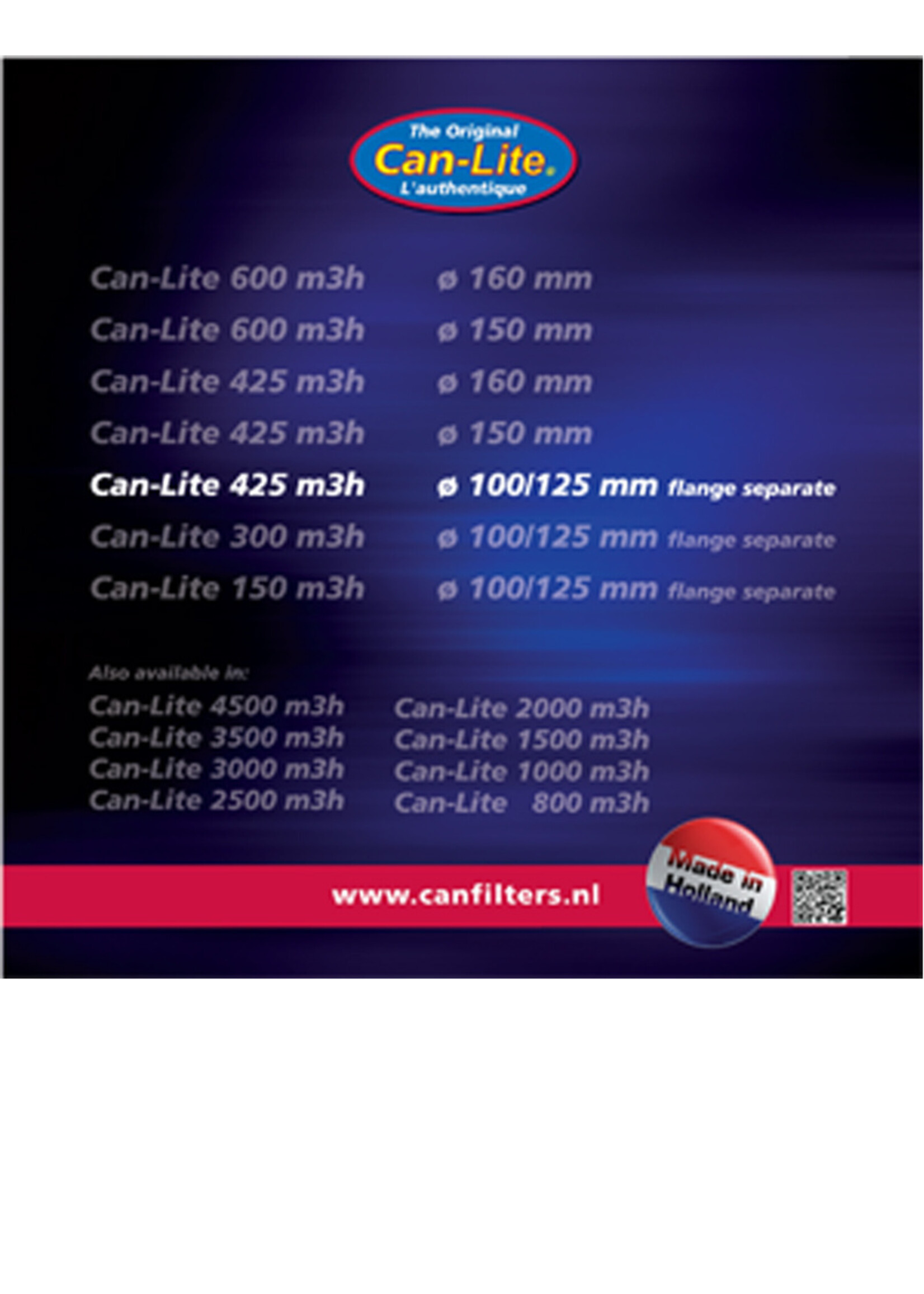 CAN CAN LITE FILTER 425PL