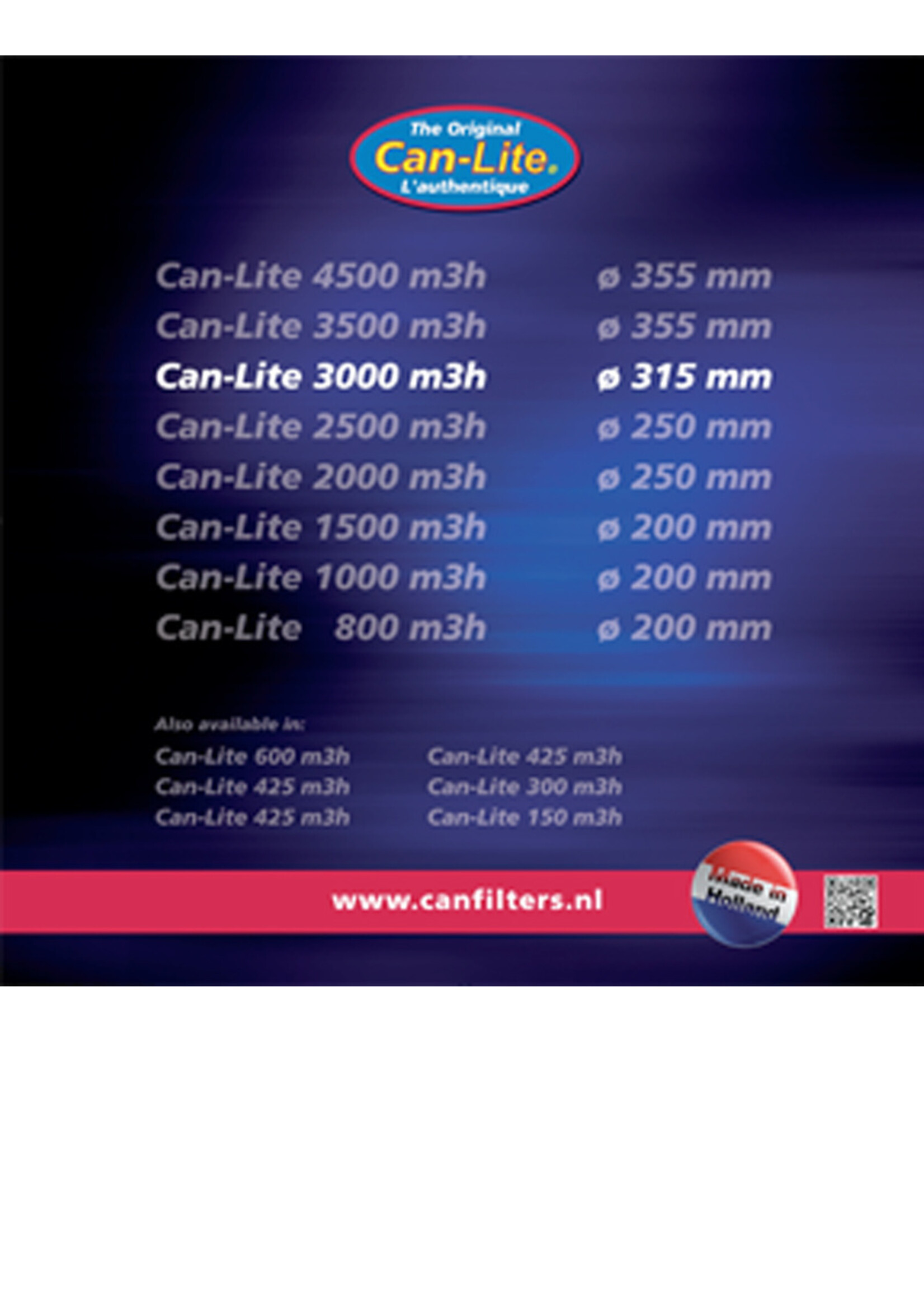 CAN CAN LITE FILTER 3000