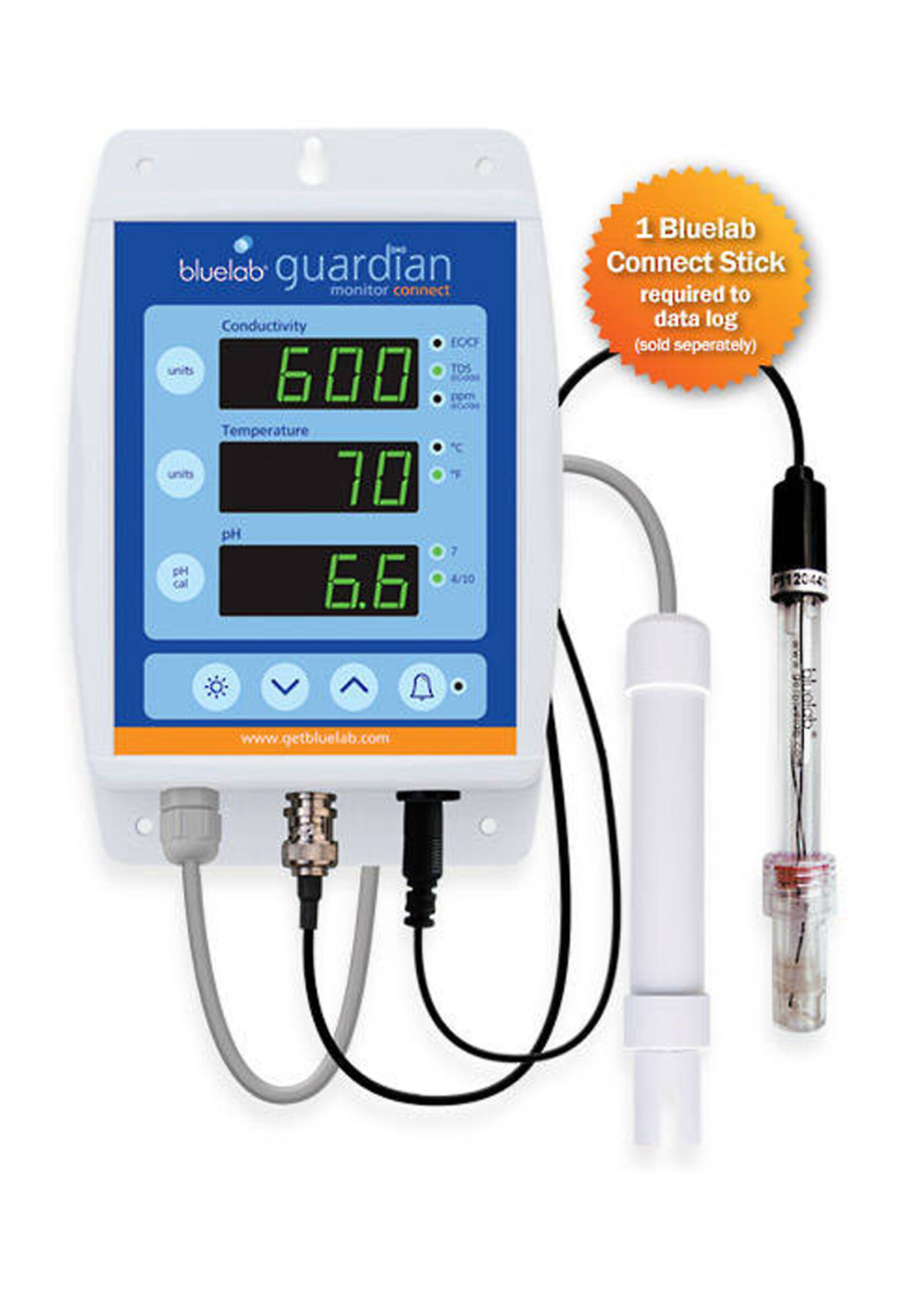 BLUELAB BLUELAB GUARDIAN MONITOR CONNECT PH / EC / TEMPERATUUR