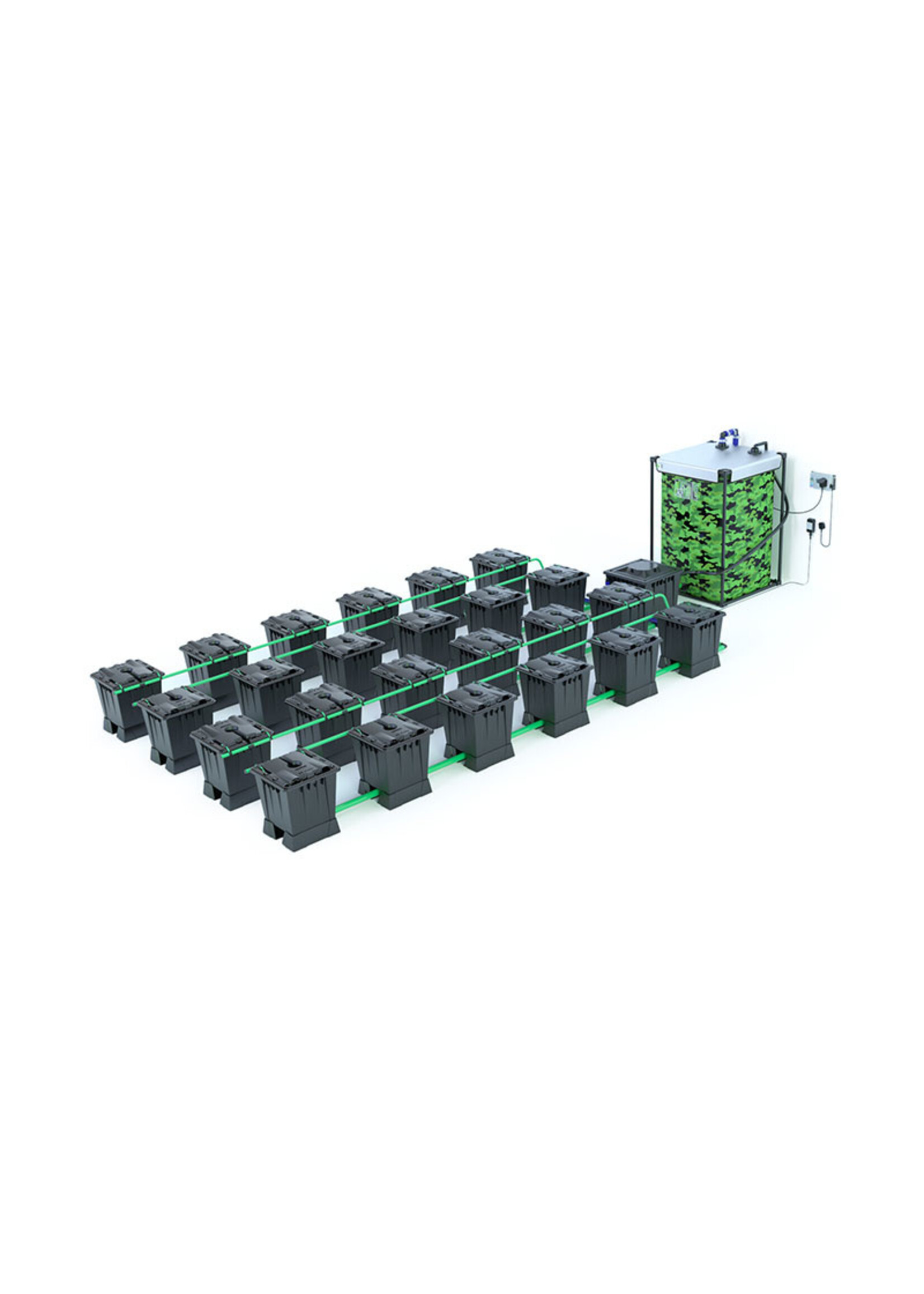 ALIEN HYDROPONICS ALIEN RAIN BLACK SERIES 15L 24 POT SYSTEM