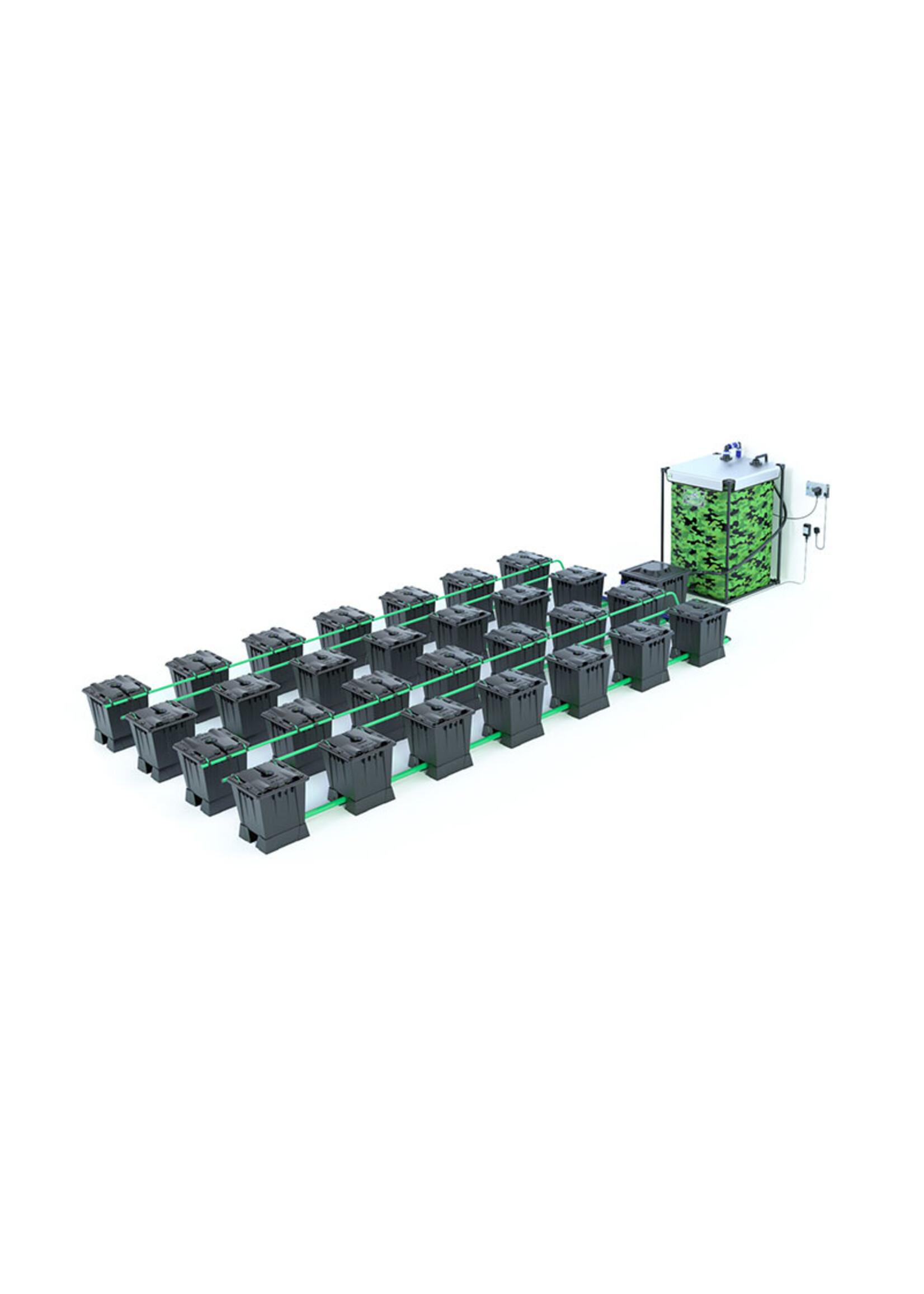 ALIEN HYDROPONICS ALIEN RAIN BLACK SERIES 15L 28 POT SYSTEM