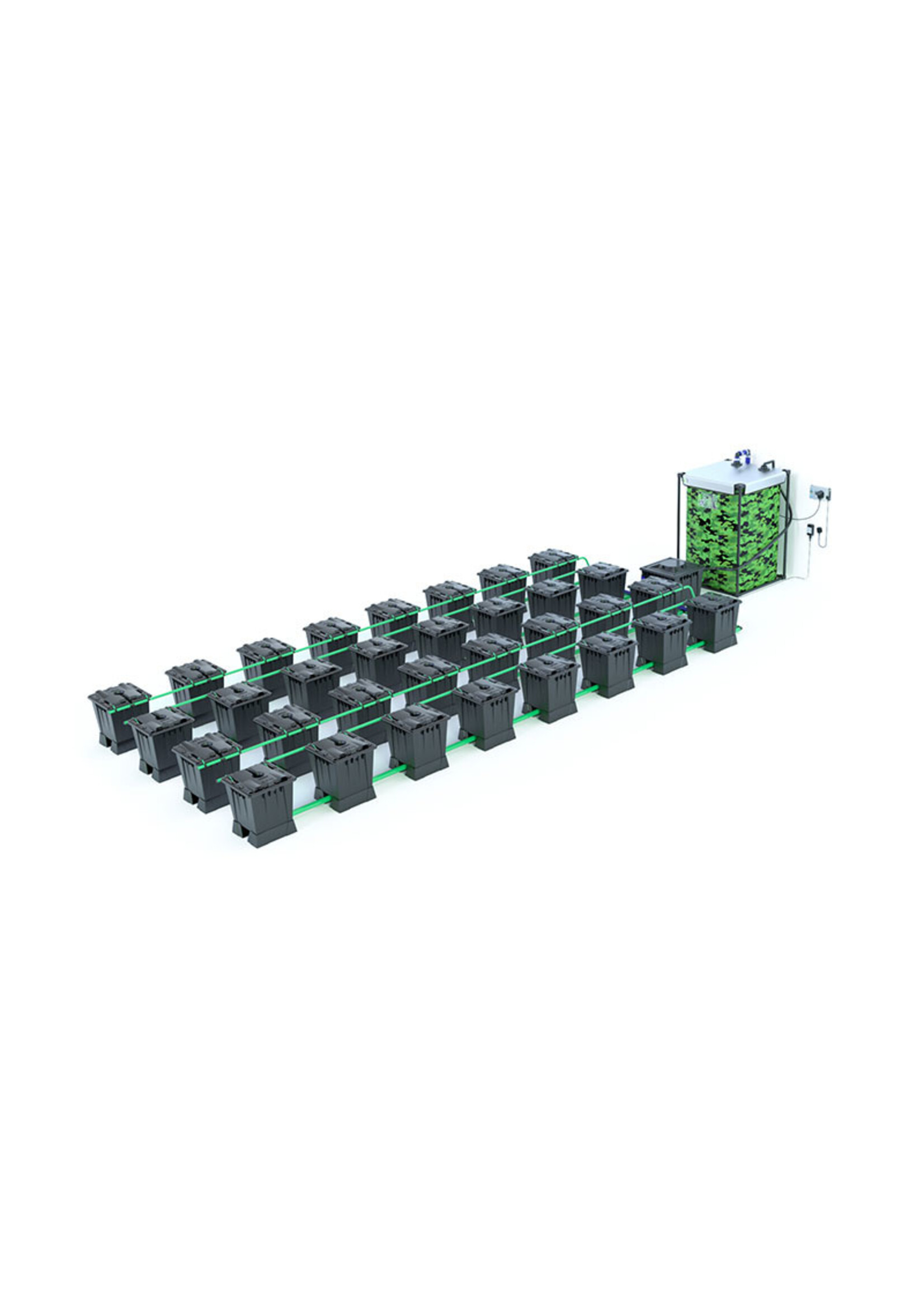 ALIEN HYDROPONICS ALIEN RAIN BLACK SERIES 15L 32 POT SYSTEM