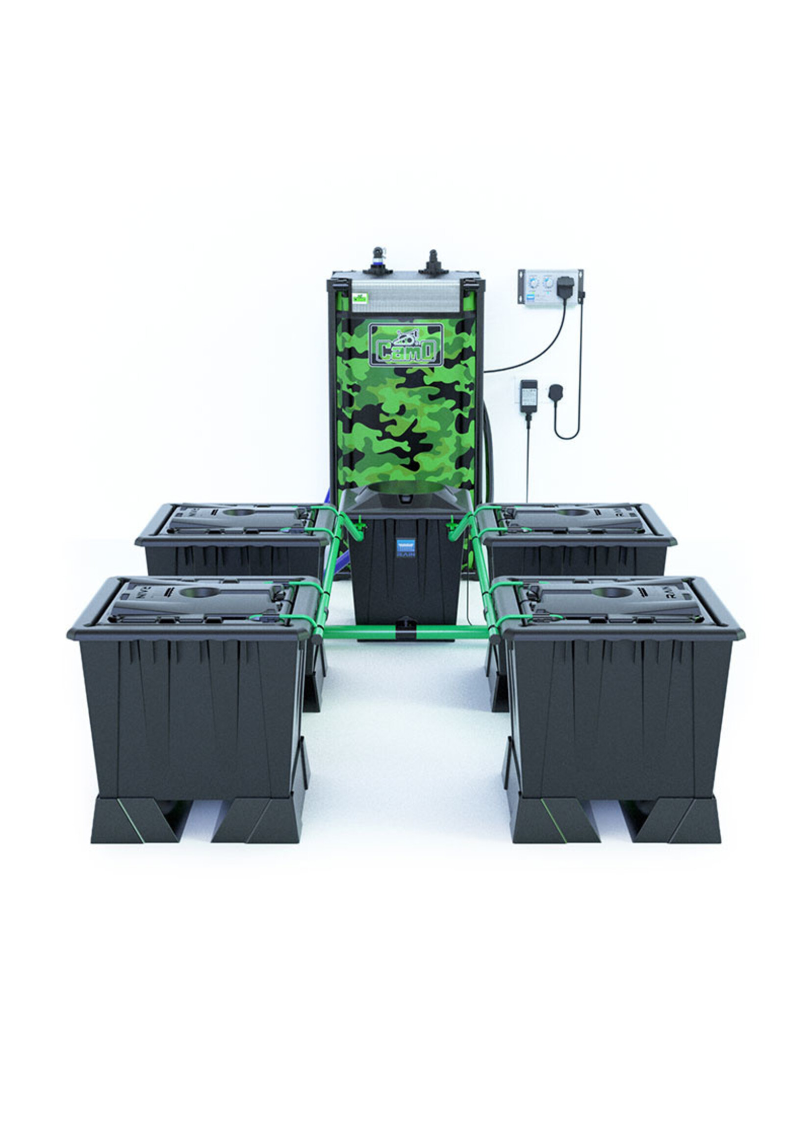 ALIEN HYDROPONICS ALIEN RAIN BLACK SERIES 30L 4 POT SYSTEM