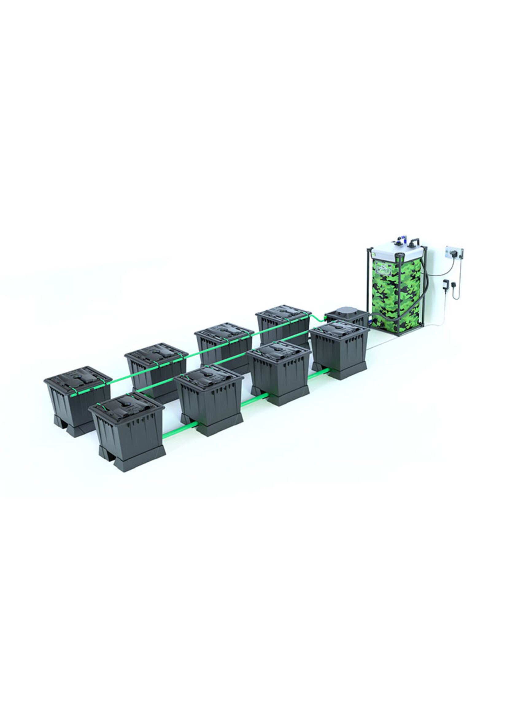 ALIEN HYDROPONICS ALIEN RAIN BLACK SERIES 30L 8 POT SYSTEM