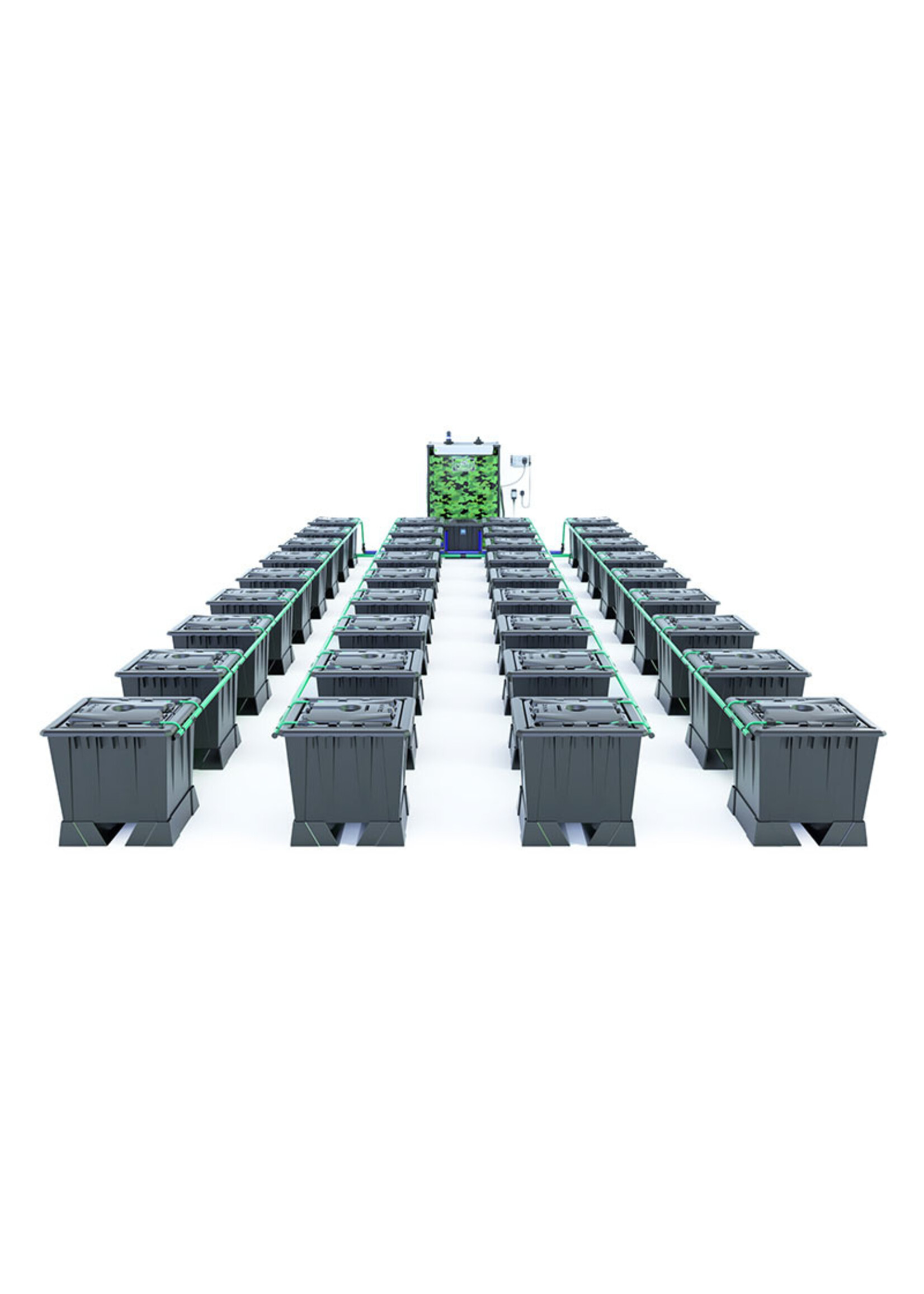 ALIEN HYDROPONICS ALIEN RAIN BLACK SERIES 30L 36 POT SYSTEM