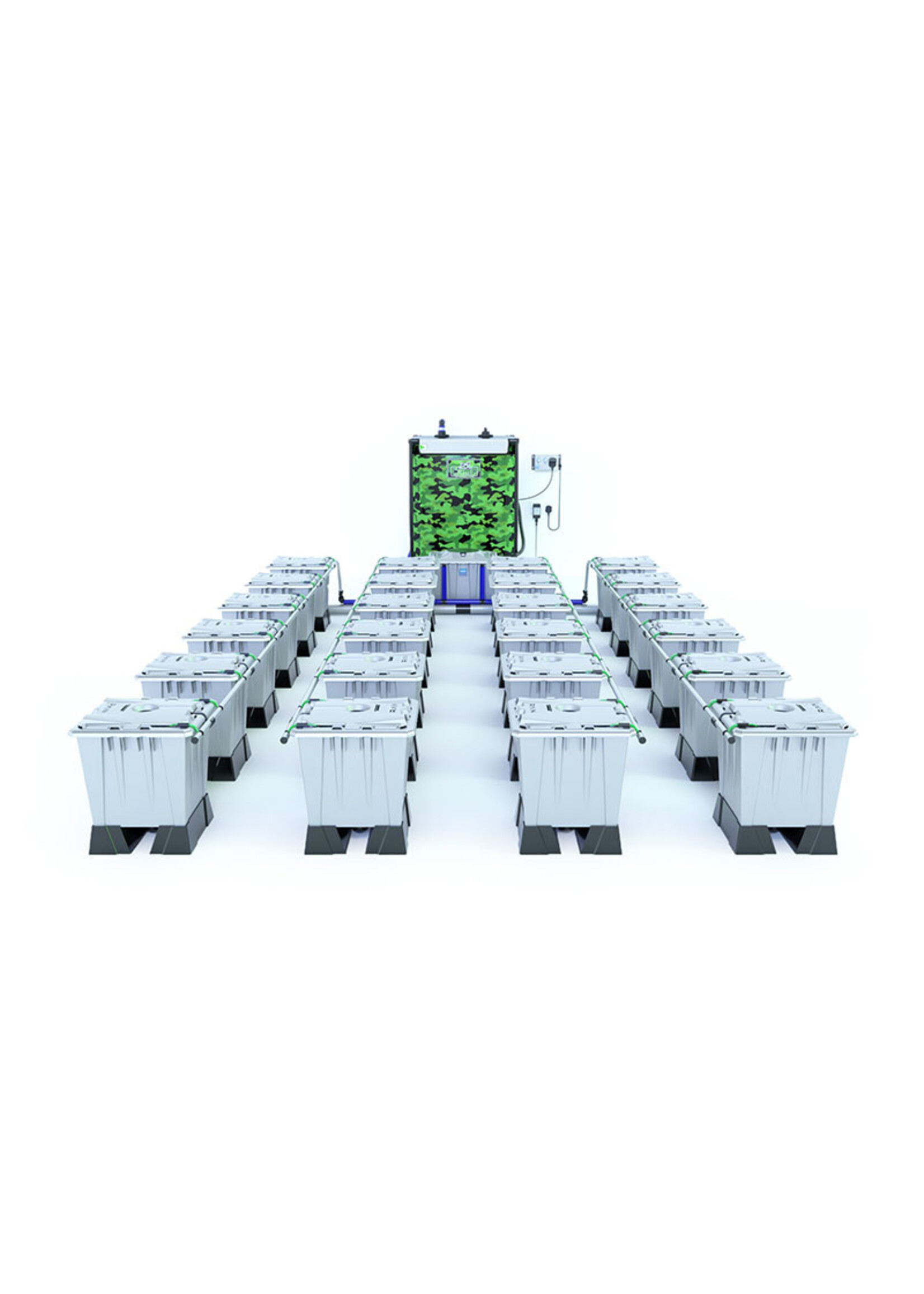 ALIEN HYDROPONICS ALIEN RAIN SILVER SERIES 15L 24 POT SYSTEM